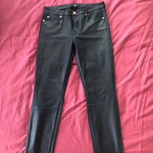 [Worn once] 7 for All Mankind - faux croc pant